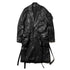 JULIUS 917COM1 Black / Gas Mask Coat