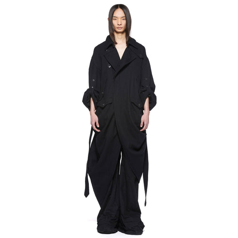 JULIUS 917COM2 Black / Deckard Over Coat