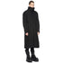 JULIUS 917COM4 Black / Volcano Long Coat