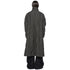JULIUS 917COM4 Dark Khaki / Volcano Long Coat