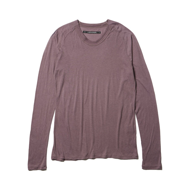 JULIUS 917CUM12 Ash Purple / Seamd Neck Top