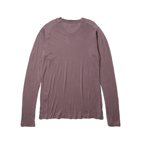 JULIUS 917CUM12 Ash Purple / Seamd Neck Top