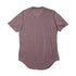 JULIUS 917CUM13 Ash Purple / Round Hem T-Shirt
