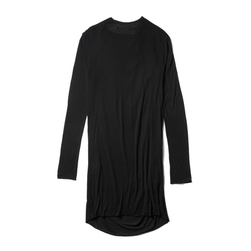 JULIUS 917CUM4 Black / Drop Neck Drape Top