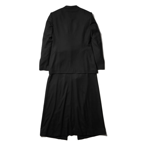 JULIUS 917JAM1-S Black / Layered Tailored Jacket