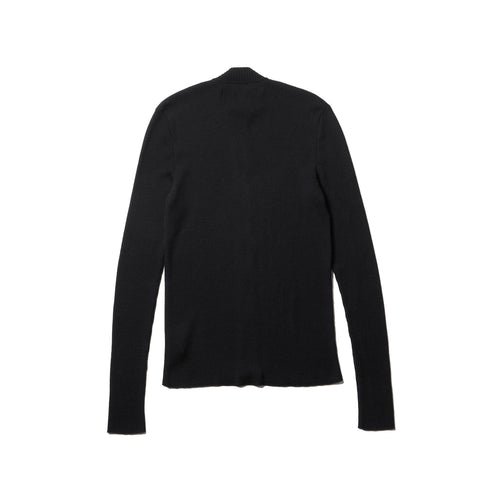 JULIUS 917KNM1 Black / Skinny Knit Top