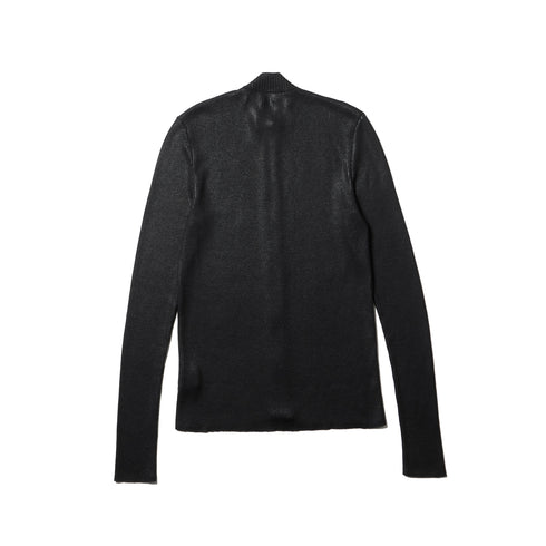 JULIUS 917KNM1-C Black / Skinny Knit Top