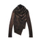 JULIUS 917KNM2-C Dark Brown / Cowl Neck Knit Top