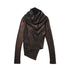 JULIUS 917KNM2-C Dark Brown / Cowl Neck Knit Top