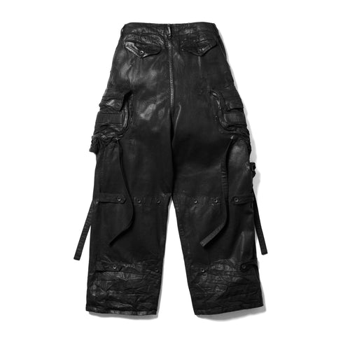 JULIUS 917PAM1-C Black / Gas Mask Pants