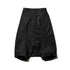JULIUS 917PAM10 Black / Drop Clotch Trousers