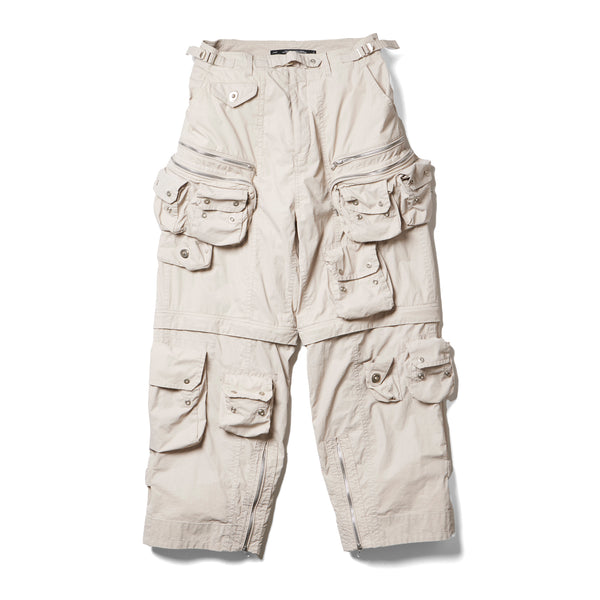 JULIUS 917PAM11 Plaster / Neo Tactical Wide Pants