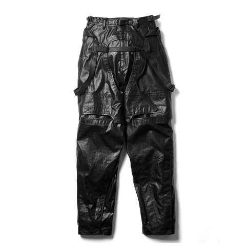 JULIUS 917PAM17 Black / Mechanical Pants