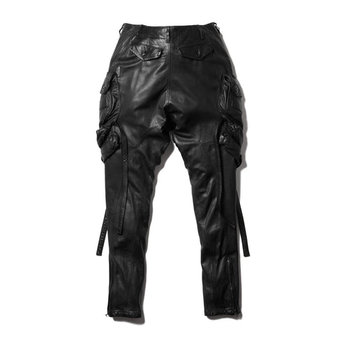 JULIUS 917PAM3 Black / Gas Mask Jodhpurs Pants
