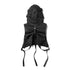 JULIUS 917STU2 Black / Hooded Gauna Vest