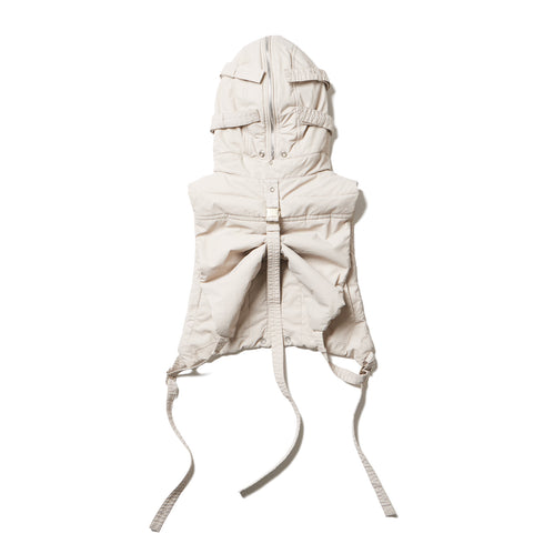JULIUS 917STU2 Plaster / Hooded Gauna Vest
