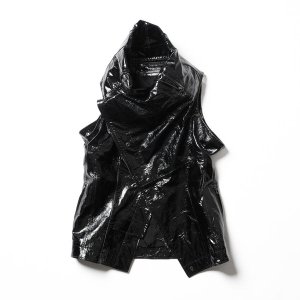 JULIUS 917VEM2 Black / Rectangle Vest