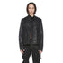JULIUS 927BLM3-C Black / Coated Prism Biker Jacket