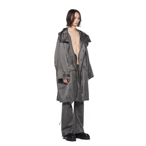 JULIUS 927COM1-G Ash Gray / Mods Coat