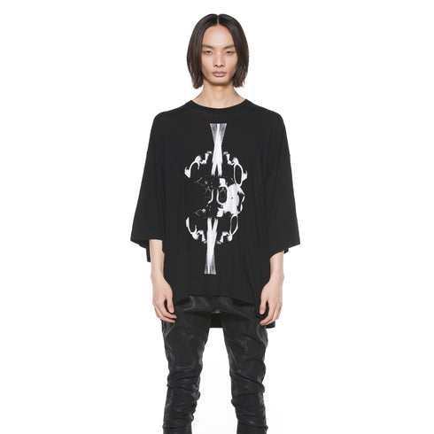 JULIUS 927CPM3 Black / Numinous Print Over Top