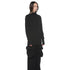 JULIUS 927CUM2 Black / Arched Hem High Neck Top