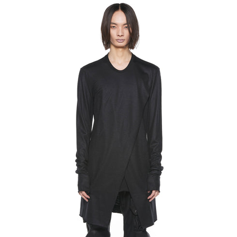 JULIUS 927CUM3 Black / Oblique Cut Top