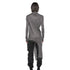 JULIUS 927CUM4 Gray / Arched Long Hem High Neck Top