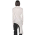 JULIUS 927CUM4 Light Plaster / Arched Long Hem High Neck Top