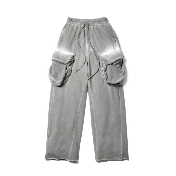 JULIUS 927PAM11 Cement / Gasmask Wide Pants