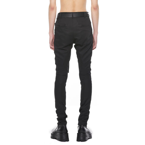 JULIUS 927PAM2 Black / Prism Skinny Trousers