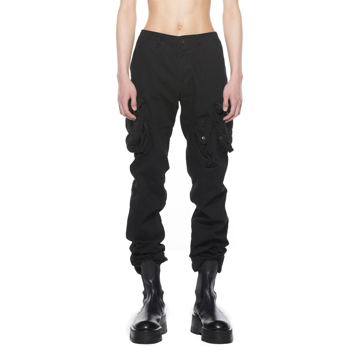 Gasmask Skinny Pants Black 927PAM7 – JULIUS TOKYO STORE
