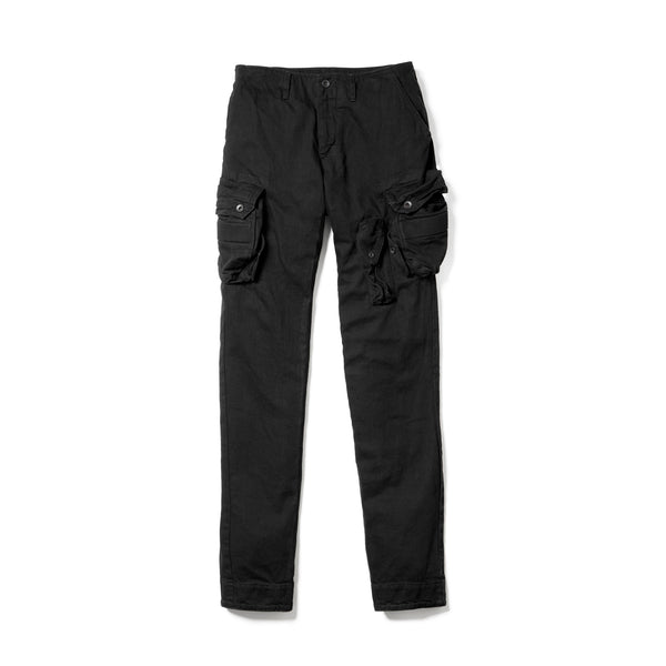 JULIUS 927PAM7 Black / Gasmask Skinny Pants