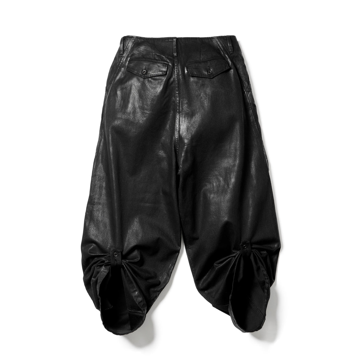 Coated Destroy Baggy Pants Black 927PAM8-C – JULIUS TOKYO STORE