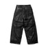 JULIUS 927PAM8-C Black / Coated Destroy Baggy Pants