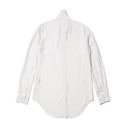 JULIUS 927SHM1 Light Plaster / High Neck Shirt