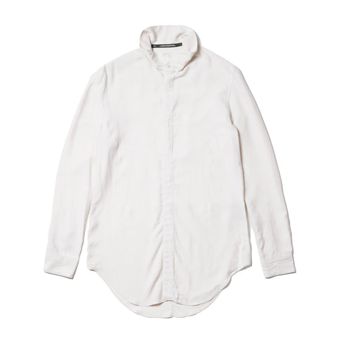 JULIUS 927SHM1 Light Plaster / High Neck Shirt