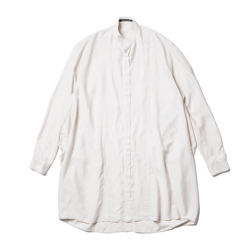 JULIUS 927SHM2 Light Plaster / Shirring Shirt