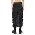 JULIUS 927SKU1 Black / Dimensional Knit Skirt