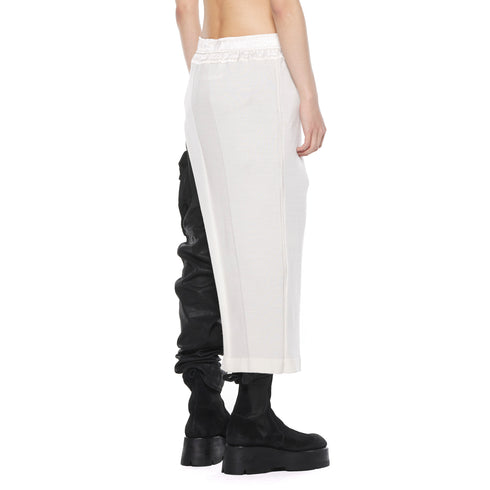 JULIUS 927SKU1 Ivory / Dimensional Knit Skirt