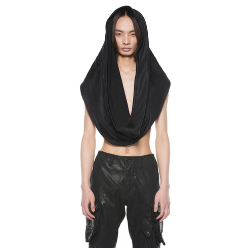 JULIUS 927STU1 Black / Layerd Hoop Stole