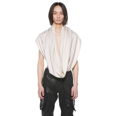 JULIUS 927STU1 Light Plaster / Layerd Hoop Stole