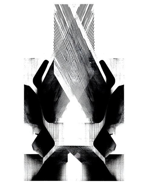 JULIUS 927CPM1 Off White / Numinous Print Flare Top