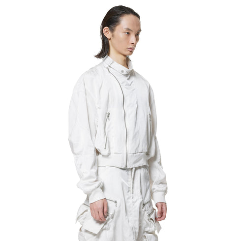 JULIUS 947BLM2 Off White / Unchain Jacket