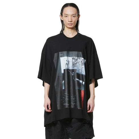 JULIUS 947CPM1 Black / Prayer Super Big T-Shirt