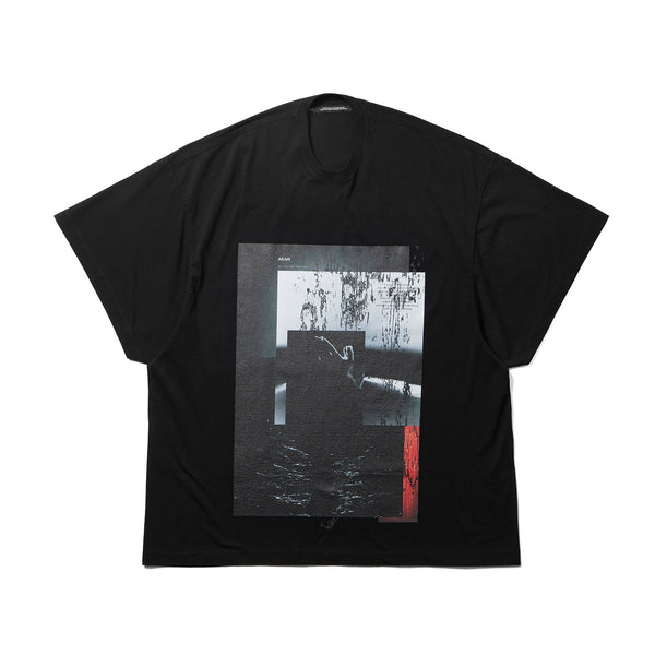 JULIUS 947CPM1 Black / Prayer Super Big T-Shirt