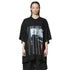 JULIUS 947CPM1 Black / Prayer Super Big T-Shirt