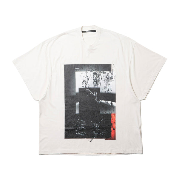 JULIUS 947CPM1 Off White / Prayer Super Big T-Shirt