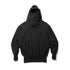 JULIUS 947CUM2 Black / W Neck Hoodie