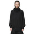 JULIUS 947CUM2 Black / W Neck Hoodie