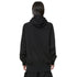 JULIUS 947CUM2 Black / W Neck Hoodie